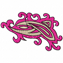 Flowers And Tree Embroidery Design 10